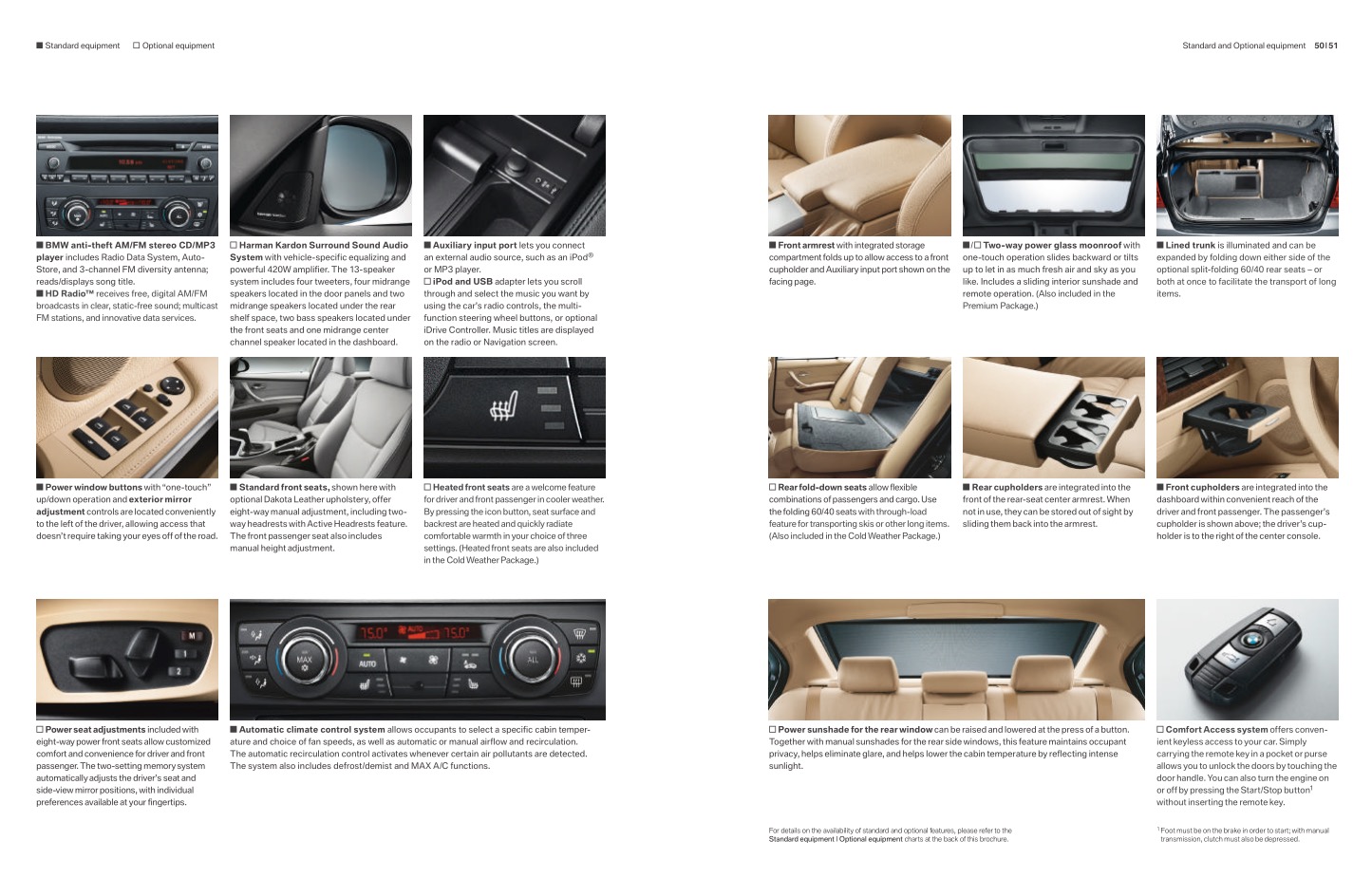 2011 BMW 3-Series Sedan Brochure Page 16